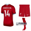22Fuball: FC Liverpool Heimtrikot Kinder (Jordan Henderson #14) 2020-2021