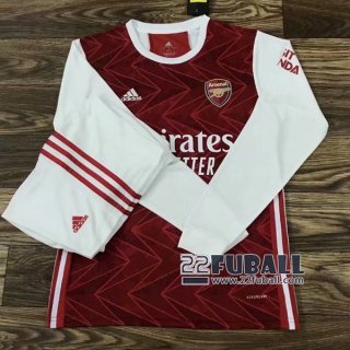 22Fuball: Arsenal Langarm Heimtrikot Herren 2020-2021