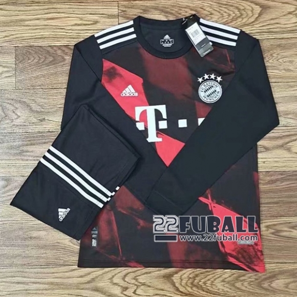 22Fuball: Bayern München Langarm Ausweichtrikot Herren 2020-2021