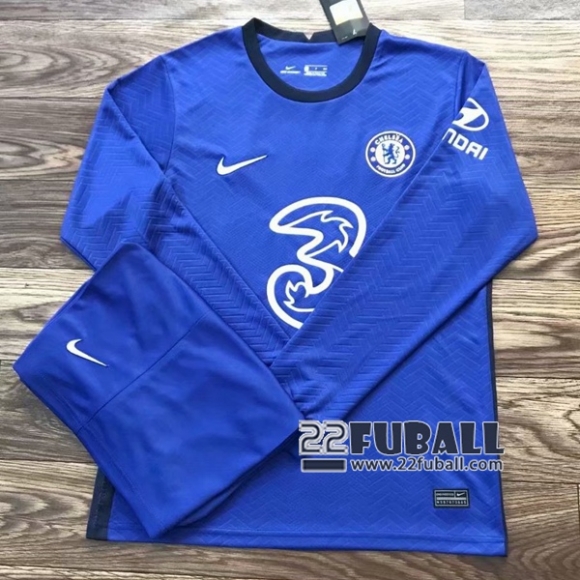 22Fuball: FC Chelsea Langarm Heimtrikot Herren 2020-2021