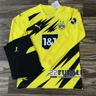 22Fuball: Borussia Dortmund Langarm Heimtrikot Herren 2020-2021