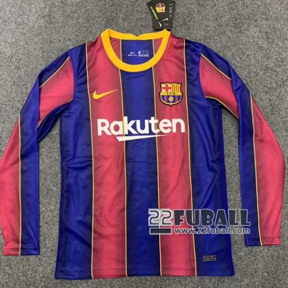 22Fuball: FC Barcelona Langarm Heimtrikot Herren 2020-2021