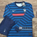 22Fuball: Frankreich Langarm Heimtrikot Herren 2020-2021