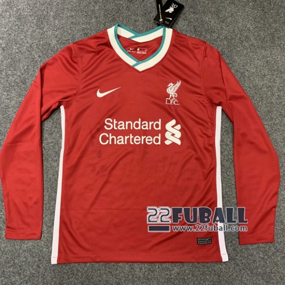 22Fuball: FC Liverpool Langarm Heimtrikot Herren 2020-2021