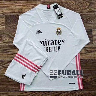 22Fuball: Real Madrid Langarm Heimtrikot Herren 2020-2021