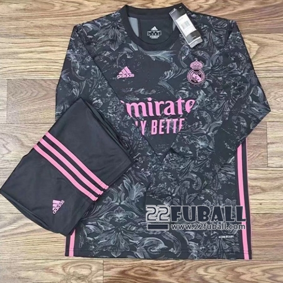 22Fuball: Real Madrid Langarm Ausweichtrikot Herren 2020-2021