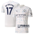 22Fuball: Manchester City Ausweichtrikot Herren (De Bruyne #17) 2020-2021