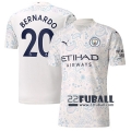 22Fuball: Manchester City Ausweichtrikot Herren (Bernardo #20) 2020-2021