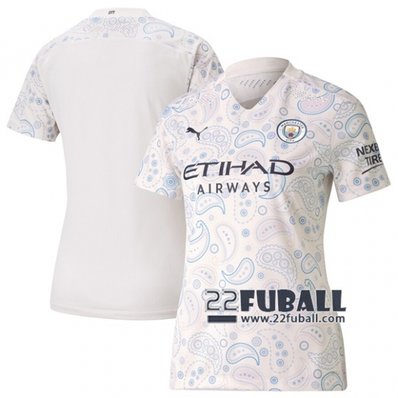 22Fuball: Manchester City Ausweichtrikot Damen 2020-2021