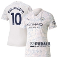 22Fuball: Manchester City Ausweichtrikot Damen (Kun Agüero #10) 2020-2021