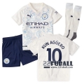 22Fuball: Manchester City Ausweichtrikot Kinder (Kun Agüero #10) 2020-2021