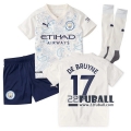 22Fuball: Manchester City Ausweichtrikot Kinder (De Bruyne #17) 2020-2021