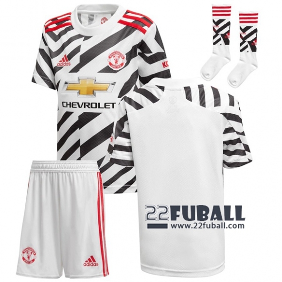 22Fuball: Manchester United Ausweichtrikot Kinder 2020-2021