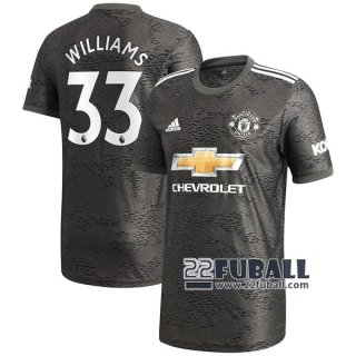 22Fuball: Manchester United Auswärtstrikot Herren (Williams #33) 2020-2021