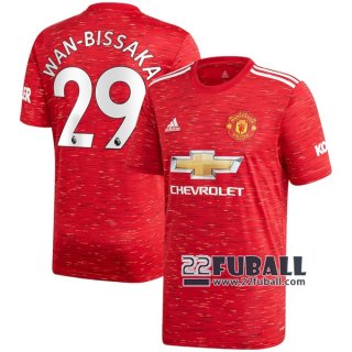 22Fuball: Manchester United Heimtrikot Herren (Aaron Wan-Bissaka #29) 2020-2021