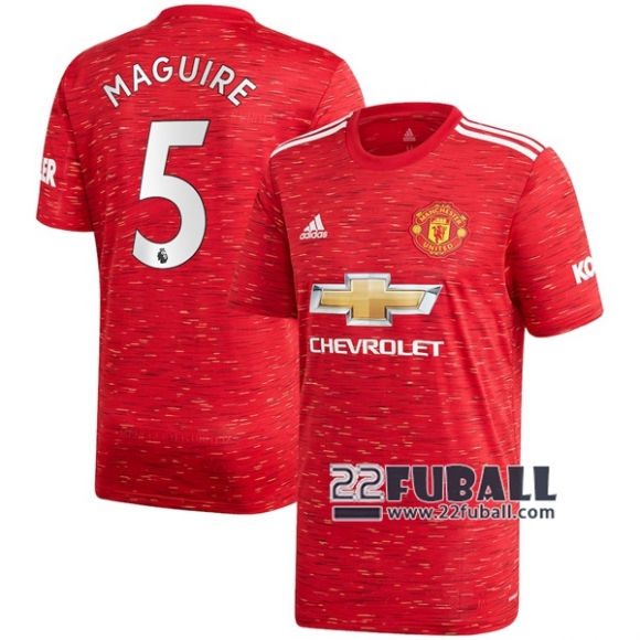 22Fuball: Manchester United Heimtrikot Herren (Harry Maguire #5) 2020-2021