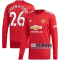 22Fuball: Manchester United Langarm Heimtrikot Herren (Mason Greenwood #26) 2020-2021