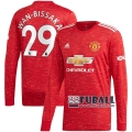 22Fuball: Manchester United Langarm Heimtrikot Herren (Aaron Wan-Bissaka #29) 2020-2021