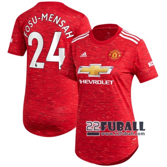 22Fuball: Manchester United Heimtrikot Damen (Timothy Fosu-Mensah #24) 2020-2021