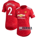 22Fuball: Manchester United Heimtrikot Damen (Victor Lindelöf #2) 2020-2021