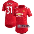 22Fuball: Manchester United Heimtrikot Damen (Nemanja Matic #31) 2020-2021