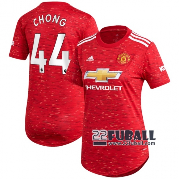 22Fuball: Manchester United Heimtrikot Damen (Tahith Chong #44) 2020-2021