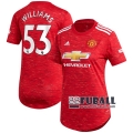 22Fuball: Manchester United Heimtrikot Damen (Brandon Williams #53) 2020-2021