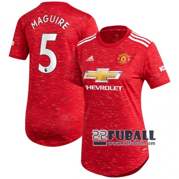 22Fuball: Manchester United Heimtrikot Damen (Harry Maguire #5) 2020-2021