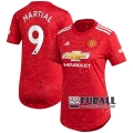 22Fuball: Manchester United Heimtrikot Damen (Anthony Martial #9) 2020-2021