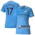 22Fuball: Manchester City Heimtrikot Damen (Kevin De Bruyne #17) 2020-2021