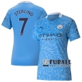 22Fuball: Manchester City Heimtrikot Damen (Raheem Sterling #7) 2020-2021