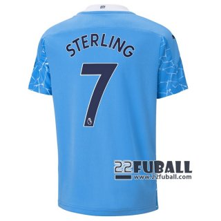 22Fuball: Manchester City Heimtrikot Kinder (Raheem Sterling #7) 2020-2021