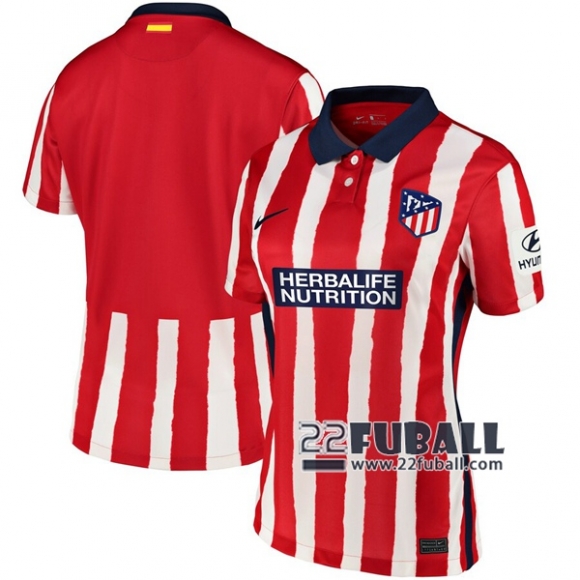 22Fuball: Atletico Madrid Heimtrikot Damen 2020-2021