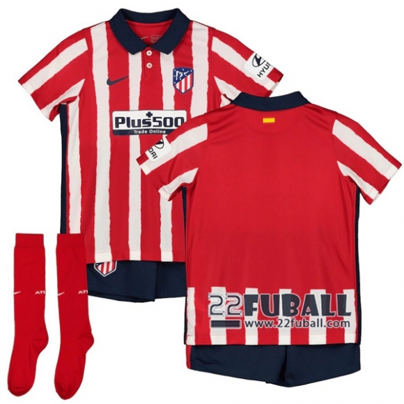 22Fuball: Atletico Madrid Heimtrikot Kinder 2020-2021