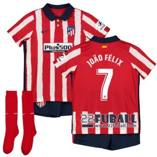 22Fuball: Atletico Madrid Heimtrikot Kinder (João Félix #7) 2020-2021