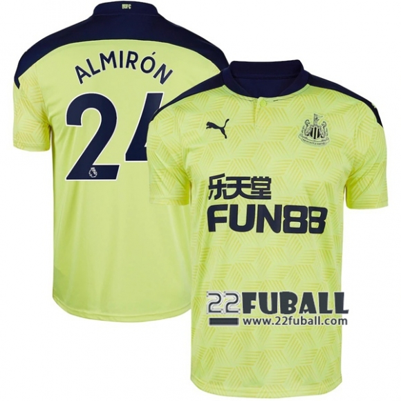 22Fuball: Newcastle United Auswärtstrikot Herren (Almirón #24) 2020-2021