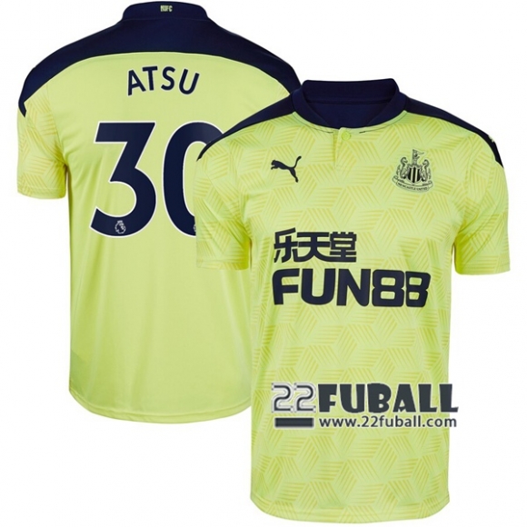 22Fuball: Newcastle United Auswärtstrikot Herren (Atsu #30) 2020-2021