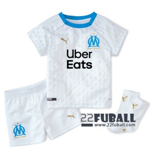 22Fuball: Olympique Marseille Heimtrikot Kinder 2020-2021