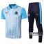 22Fuball: Olympique Marseille Poloshirt Hellblau 2020 2021 P117