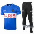 22Fuball: Paris Saint Germain PSG Poloshirt Blau 2020 2021 P11