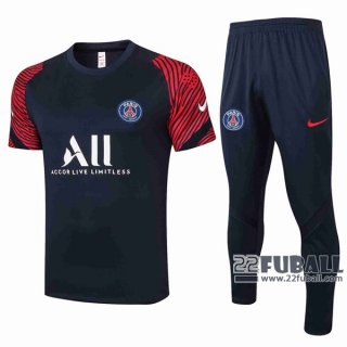 22Fuball: Paris Saint Germain PSG Poloshirt Marineblau 2020 2021 P134