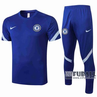 22Fuball: Chelsea FC Poloshirt Blau 2020 2021 P138