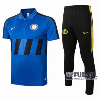 22Fuball: Inter Mailand Poloshirt Blau 2020 2021 P13