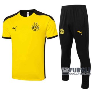 22Fuball: Borussia Dortmund Poloshirt Gelb 2020 2021 P146