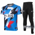 22Fuball: Air Jordan Paris Saint Germain PSG Poloshirt Blau 2020 2021 P14