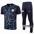 22Fuball: Manchester City Poloshirt Marineblau 2020 2021 P150
