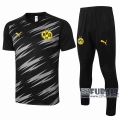 22Fuball: Borussia Dortmund Poloshirt Schwarz 2020 2021 P151