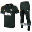 22Fuball: Manchester United Poloshirt Dunkelgrün 2020 2021 P154