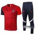 22Fuball: Frankreich Poloshirt Rot 2020 2021 P161