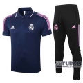 22Fuball: Real Madrid Poloshirt Marineblau 2020 2021 P188